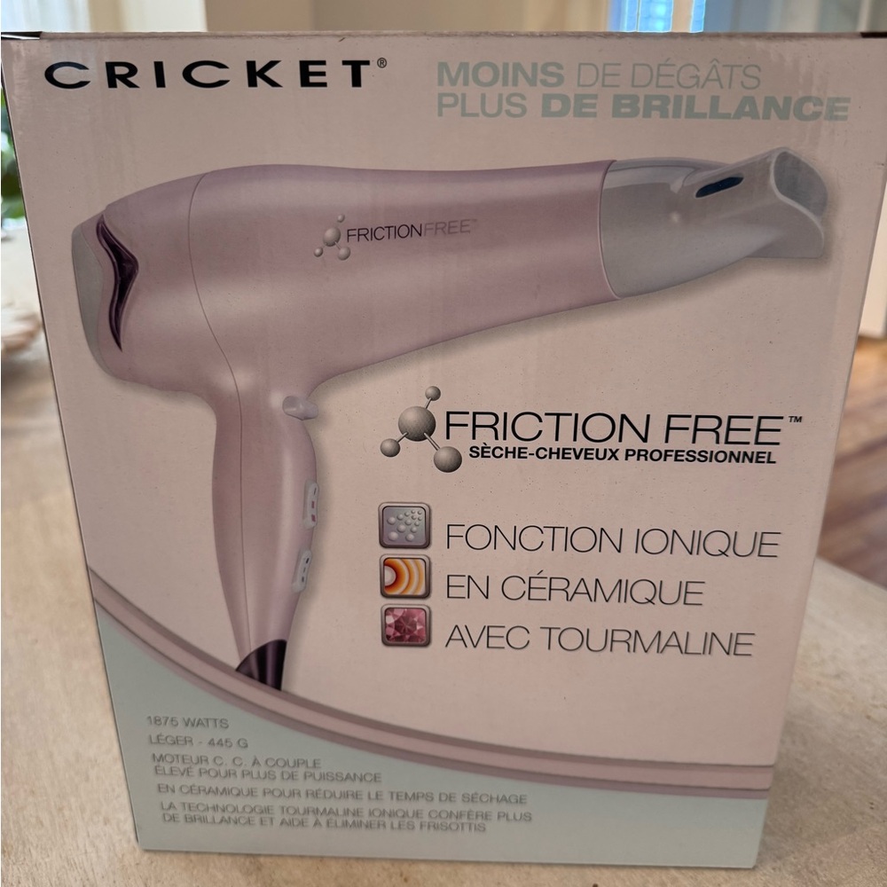 Cricket Friction Free Hair Dryer